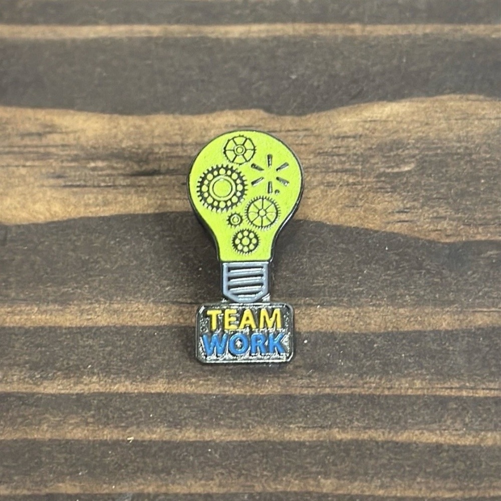 ⚠️ Last chance - Walmart "Team Work Light Bulb" Lapel Pin Quality Metal